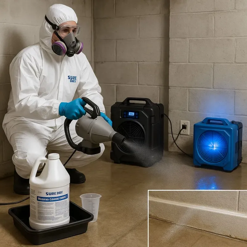 Sanitization and Odor Removal process in Linwood, PA