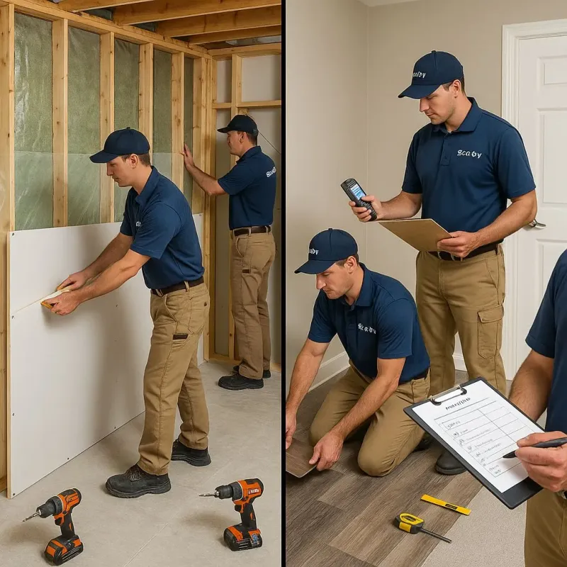 Repairs and Reconstruction process in Linwood, PA