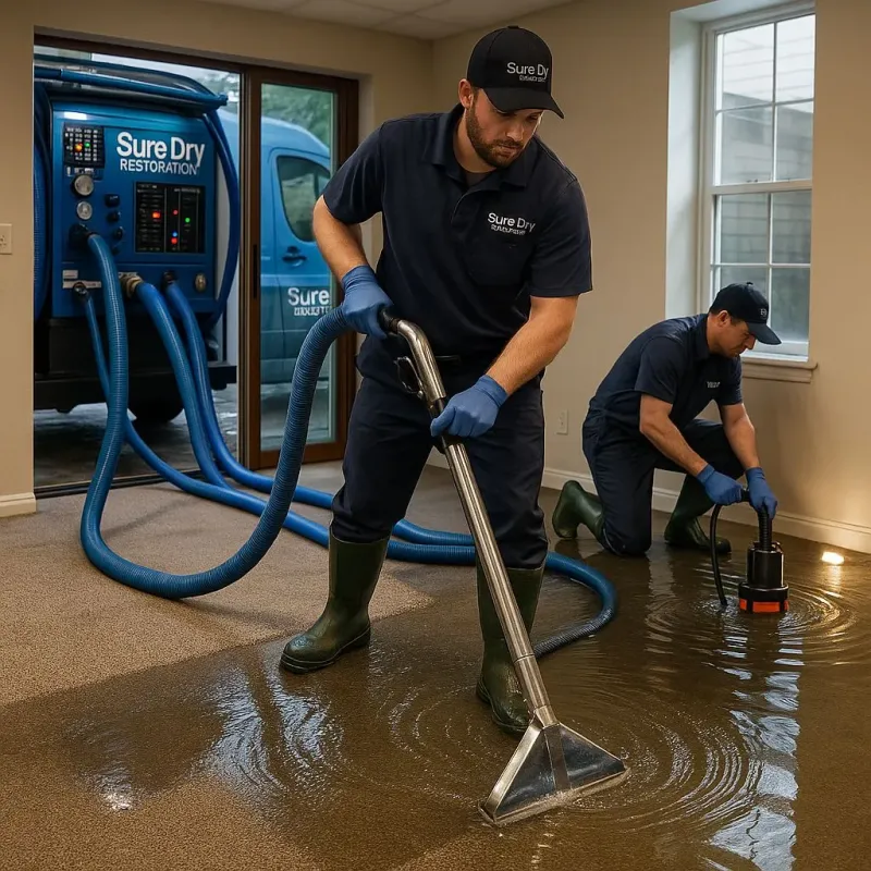 Water Extraction and Removal process in Linwood, PA